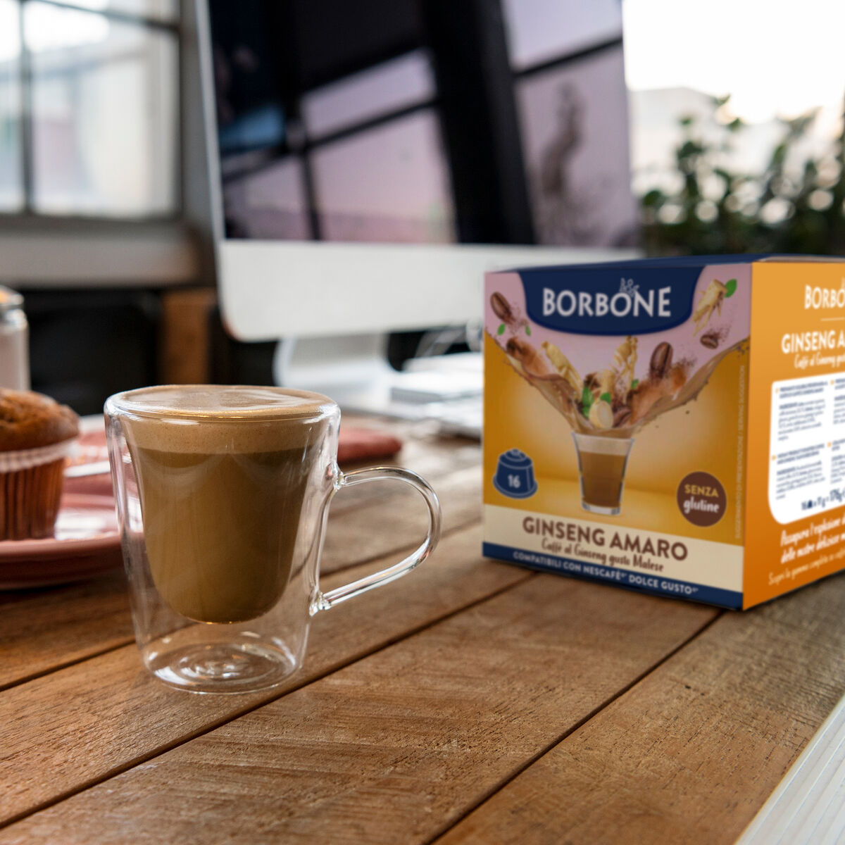 Capsule COMPATIBILI Nescafè®* Dolce Gusto®* Ginseng Amaro