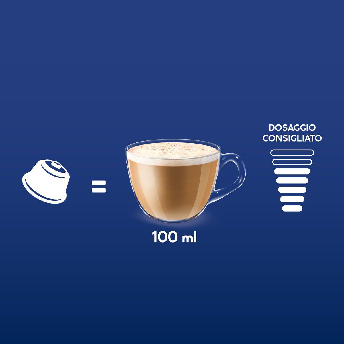 64 Capsules Borbone For Soluble Beverage Cappuccino Baileys,