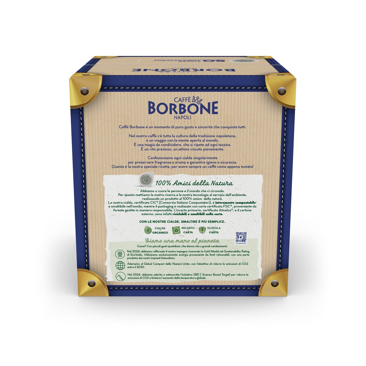 LIGHT blend 50% Blue, 50% Dek - 50 COMPOSTABLE Pods,