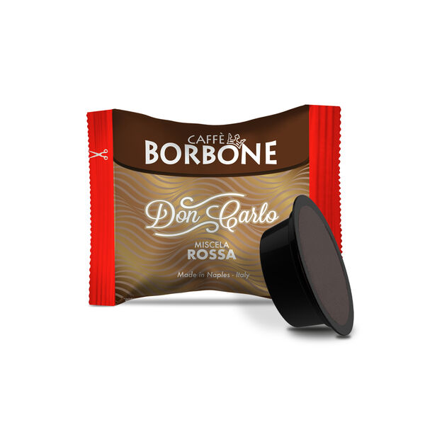 Capsule Borbone Don Carlo miscela Rossa COMPATIBILI con macchine Lavazza A Modo Mio