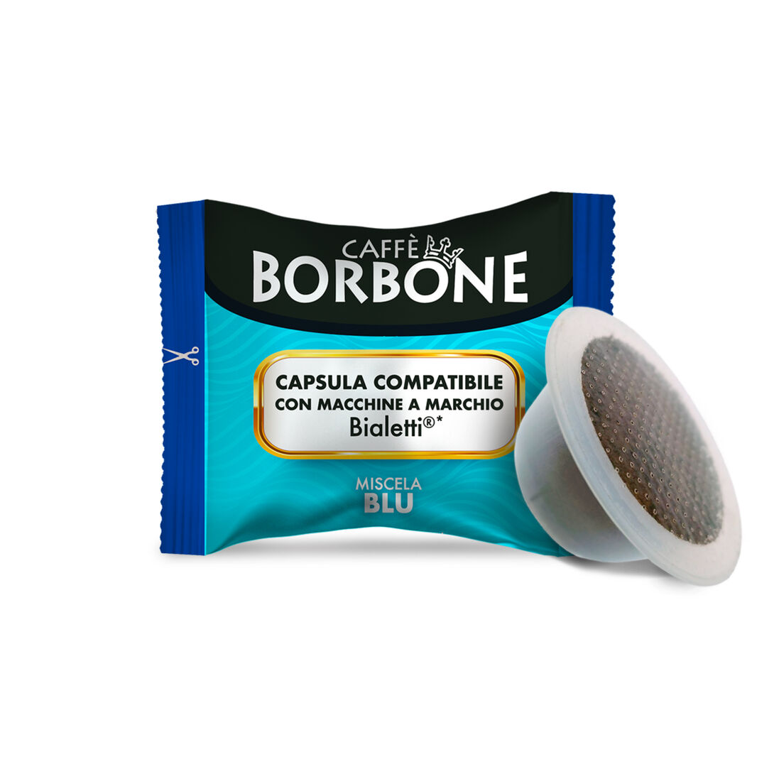 Borbone Capsules Blue Blend compatible with Bialetti®* brand machines