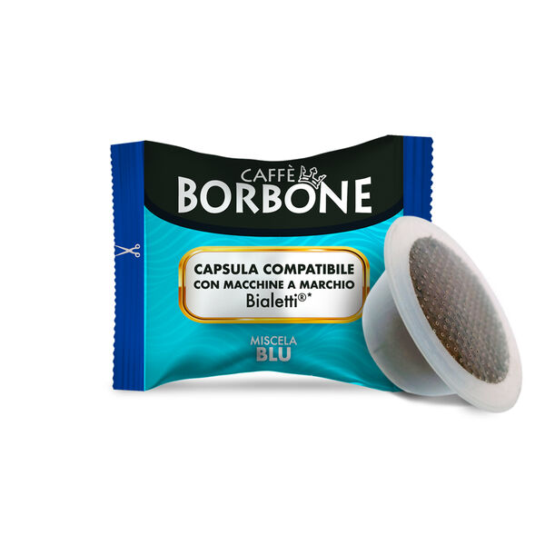 Capsule Caffè Borbone Compatibili Bialetti®* - miscela BLU