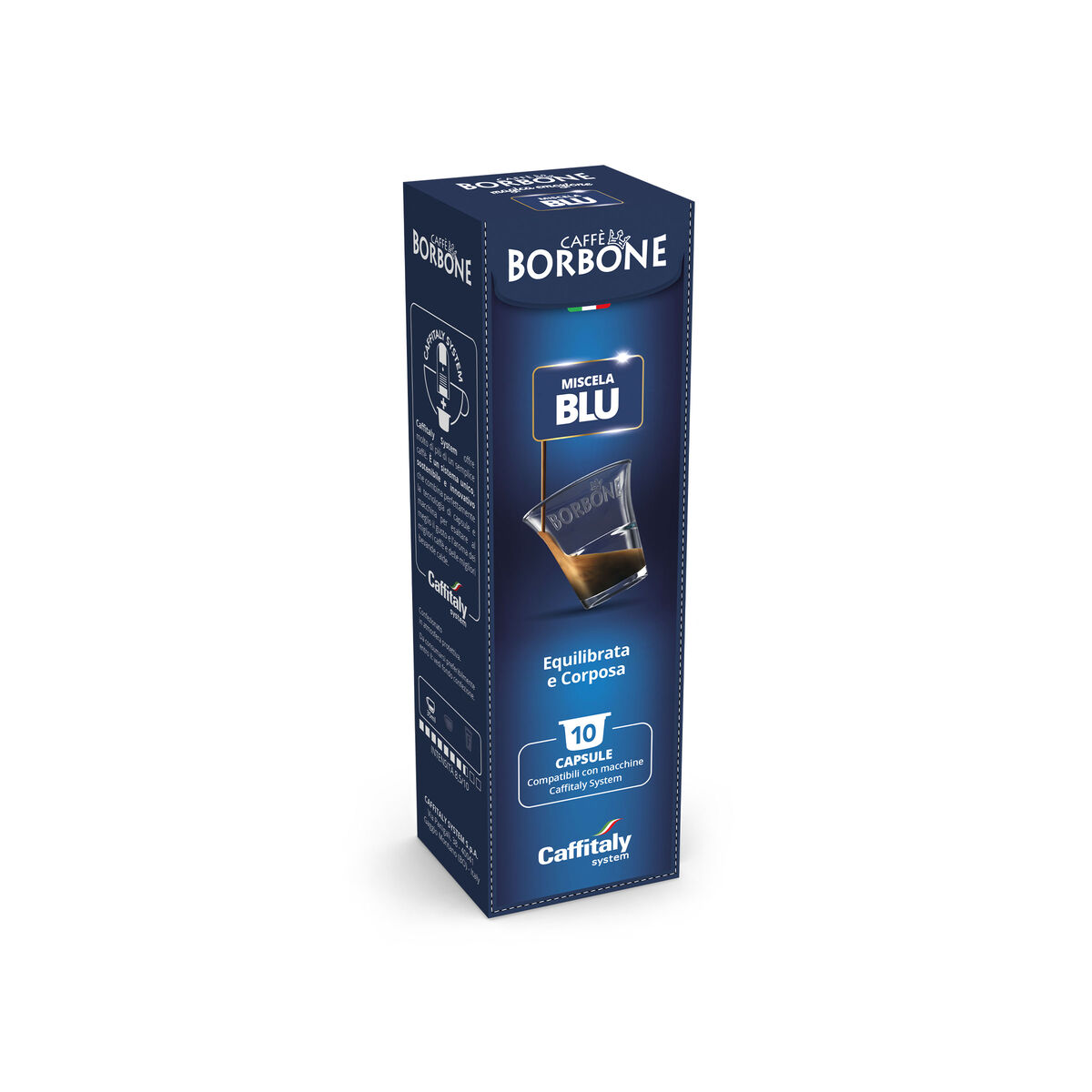 Capsule originali Caffitaly miscela Borbone BLU