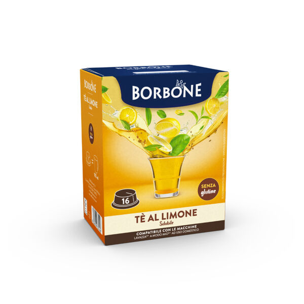 Nuovi Solubili in Capsule COMPATIBILI per Lavazza A Modo Mio - Te al limone