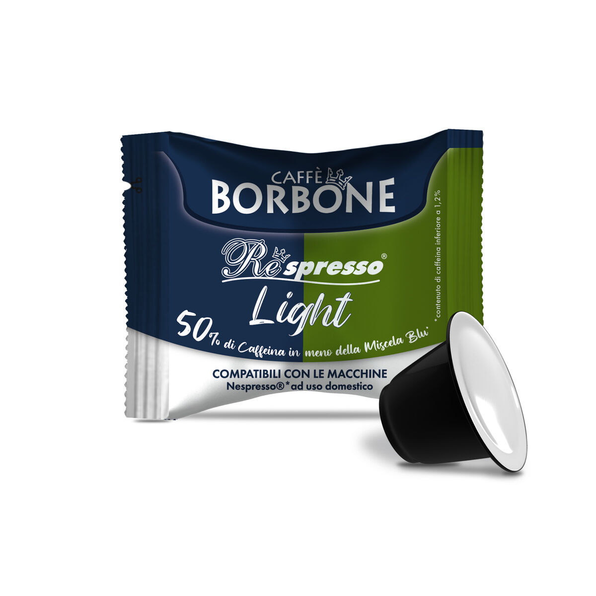 Capsules Borbone Compatible with home coffee machines Nespresso®*,