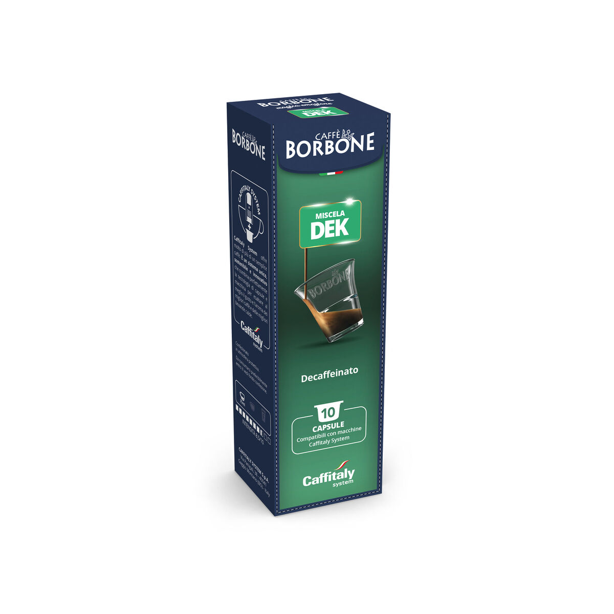 Capsule originali Caffitaly miscela Borbone DEK
