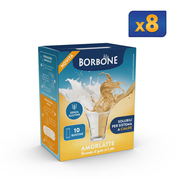 80 STICK INSTANT PREPARATION FOR "AMORLATTE" WHITE BEVERAGE,