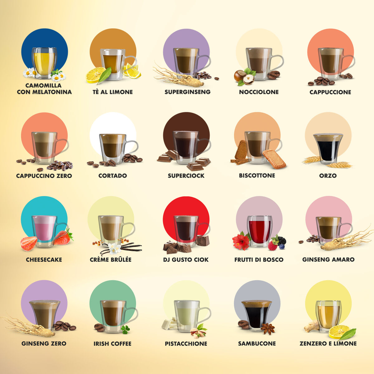 64 Capsules Cortado Caffè Borbone For Coffee Taste Instant Drink,
