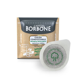 50 BLACK Blend ESE Paper Pods 44 mm Caffè Borbone,