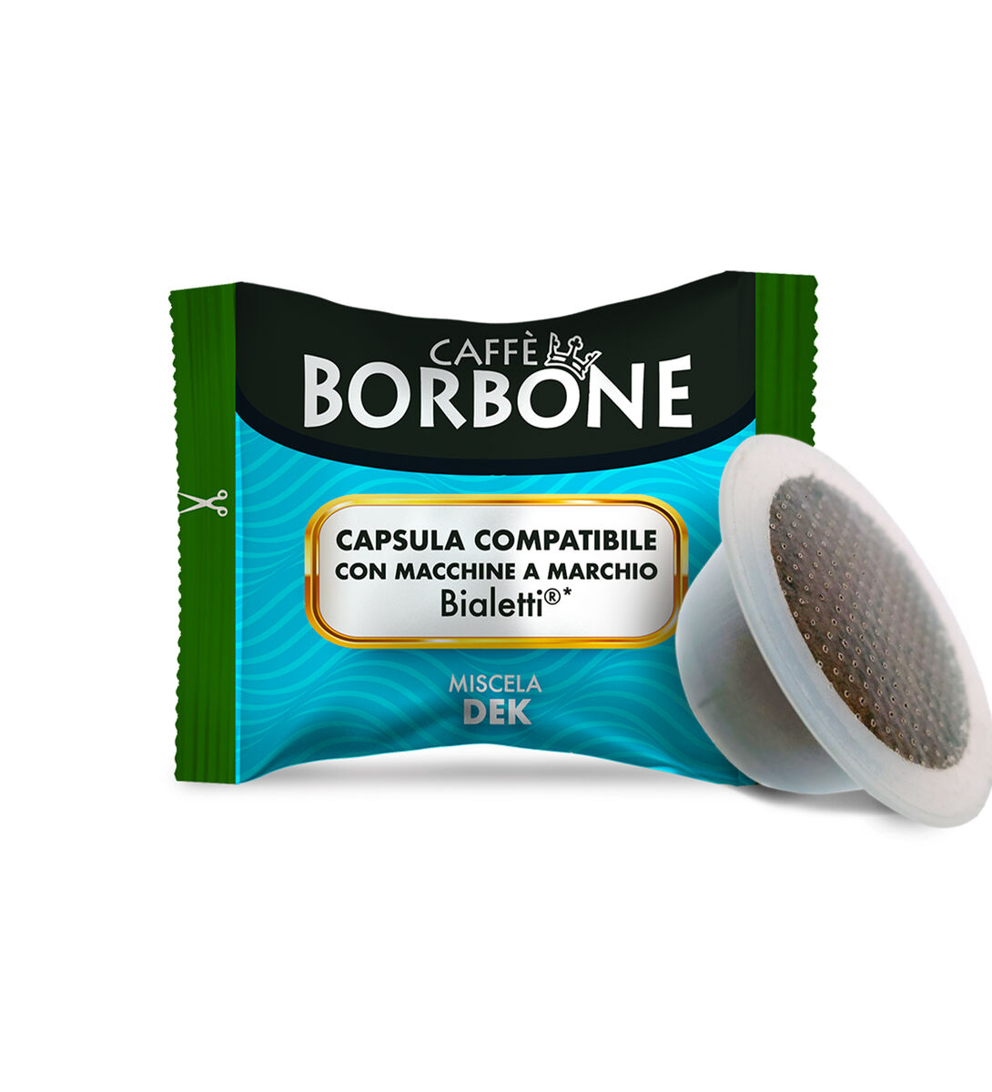 Borbone Capsules Dek Blend compatible with Bialetti®* brand machines