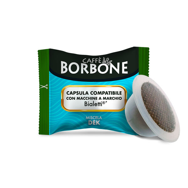 Capsule Caffè Borbone Compatibili Bialetti®* - miscela DEK