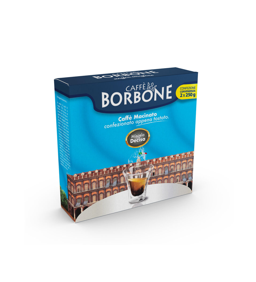 Caffè Borbone Moka Ground in Powder Decisa Blend