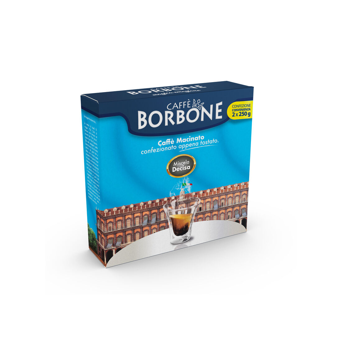 Caffè Borbone Moka Ground in Powder Decisa Blend
