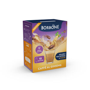 10 STICK INSTANT PREPARATION FOR COFFEE WITH GINSENG,