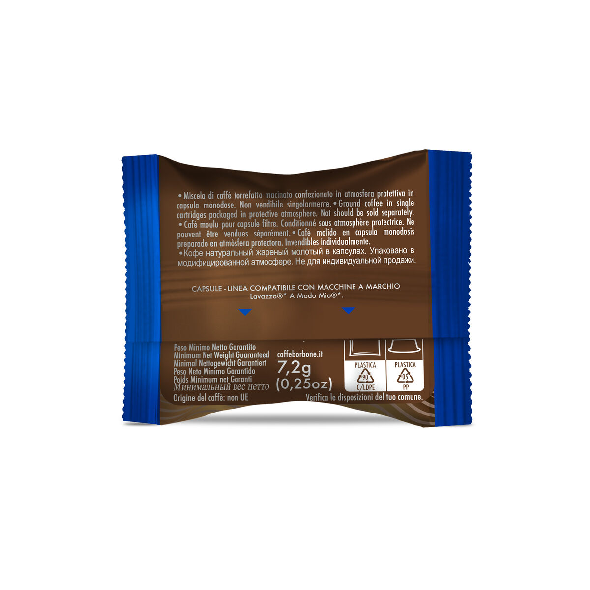 Capsule Borbone Don Carlo miscela Blu COMPATIBILI con macchine Lavazza A Modo Mio