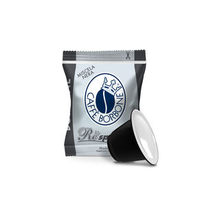 Capsule Borbone REspresso Miscela NERA COMPATIBILI con macchine ad uso domestico a marchio Nespresso®*