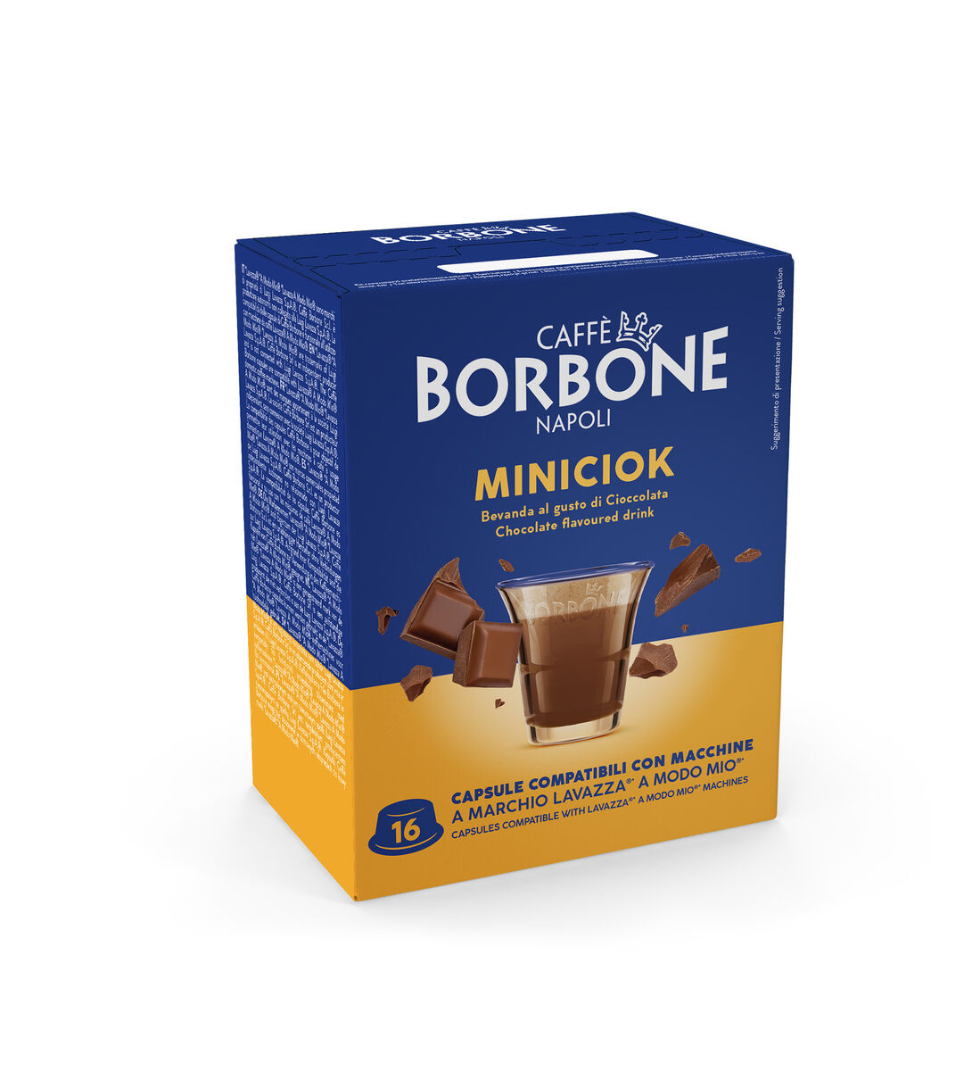 Lavazza Modo Mio Chocolate Pods Capsule compatibili con macchine a marchio  Lavazza* A Modo