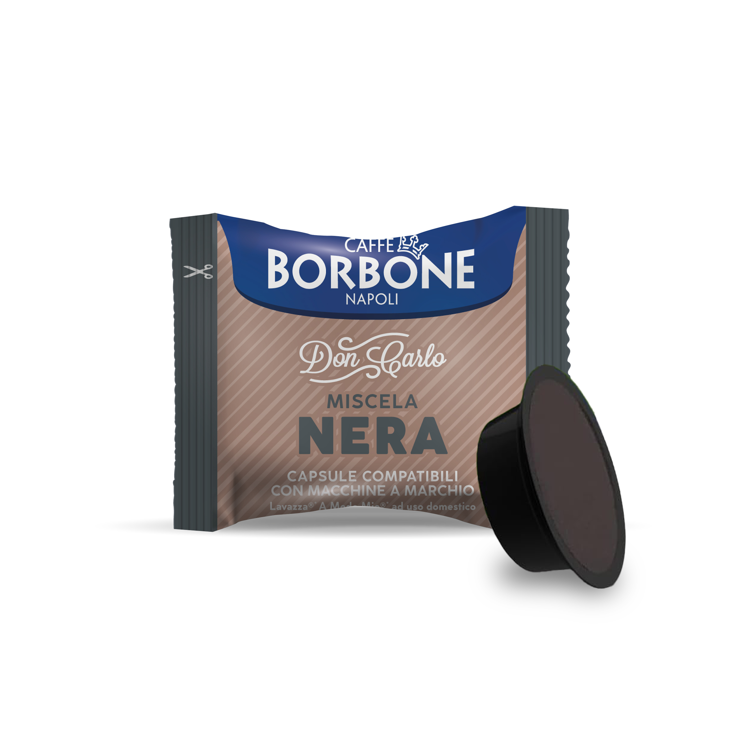 50 Capsule Borbone Compatibili Don Carlo Miscela NERA - - 50