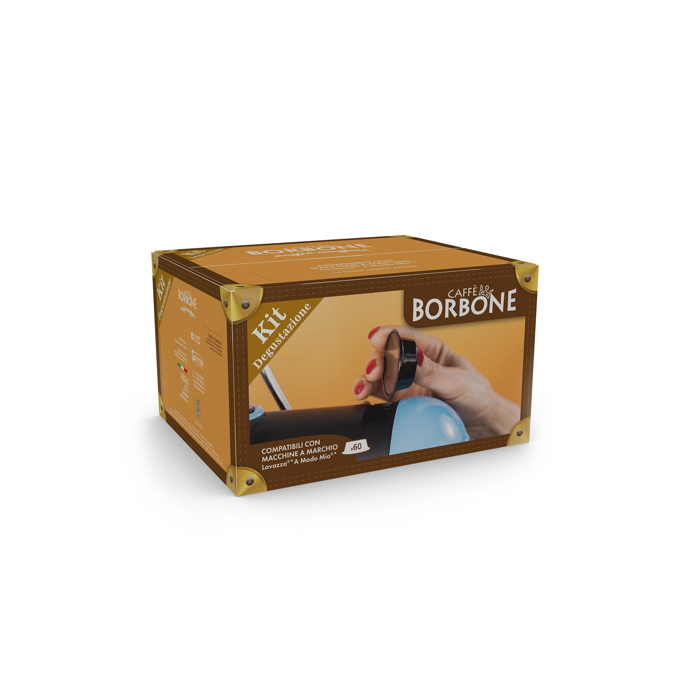 KIT Degustazione 60 Capsule miste Caffè Borbone Don Carlo COMPATIBILI - - 60