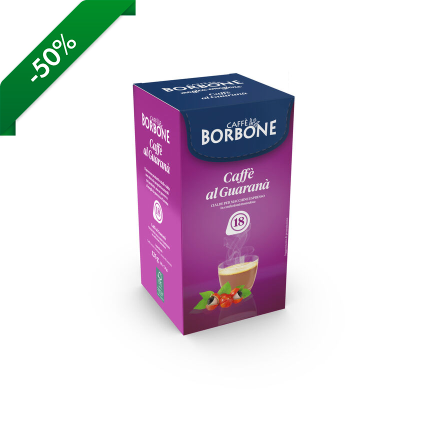 18 Cialde Borbone CAFFE AL GUARANA - - 18