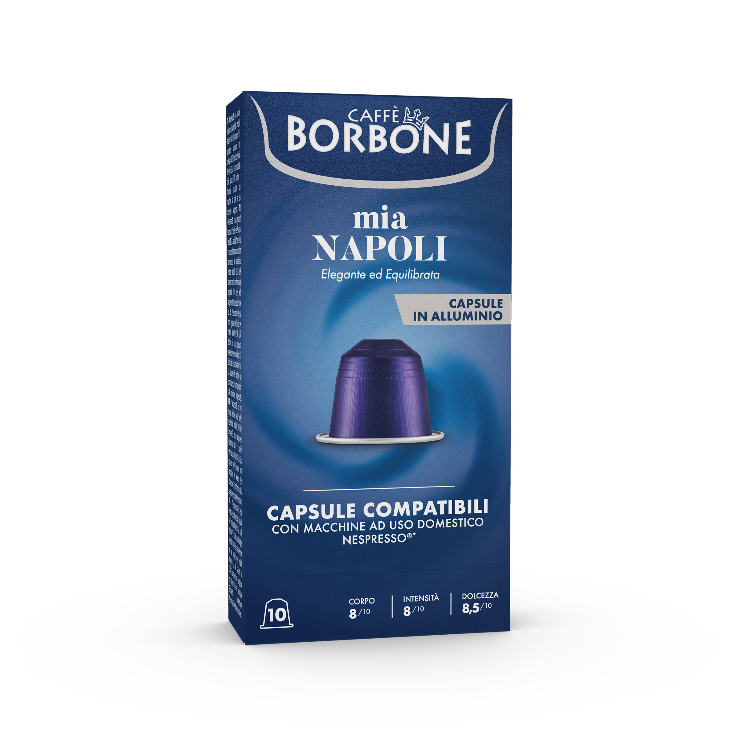 100 Capsule In Alluminio COMPATIBILI con macchine Nespresso®* Miscela MIA NAPOLI - - 100