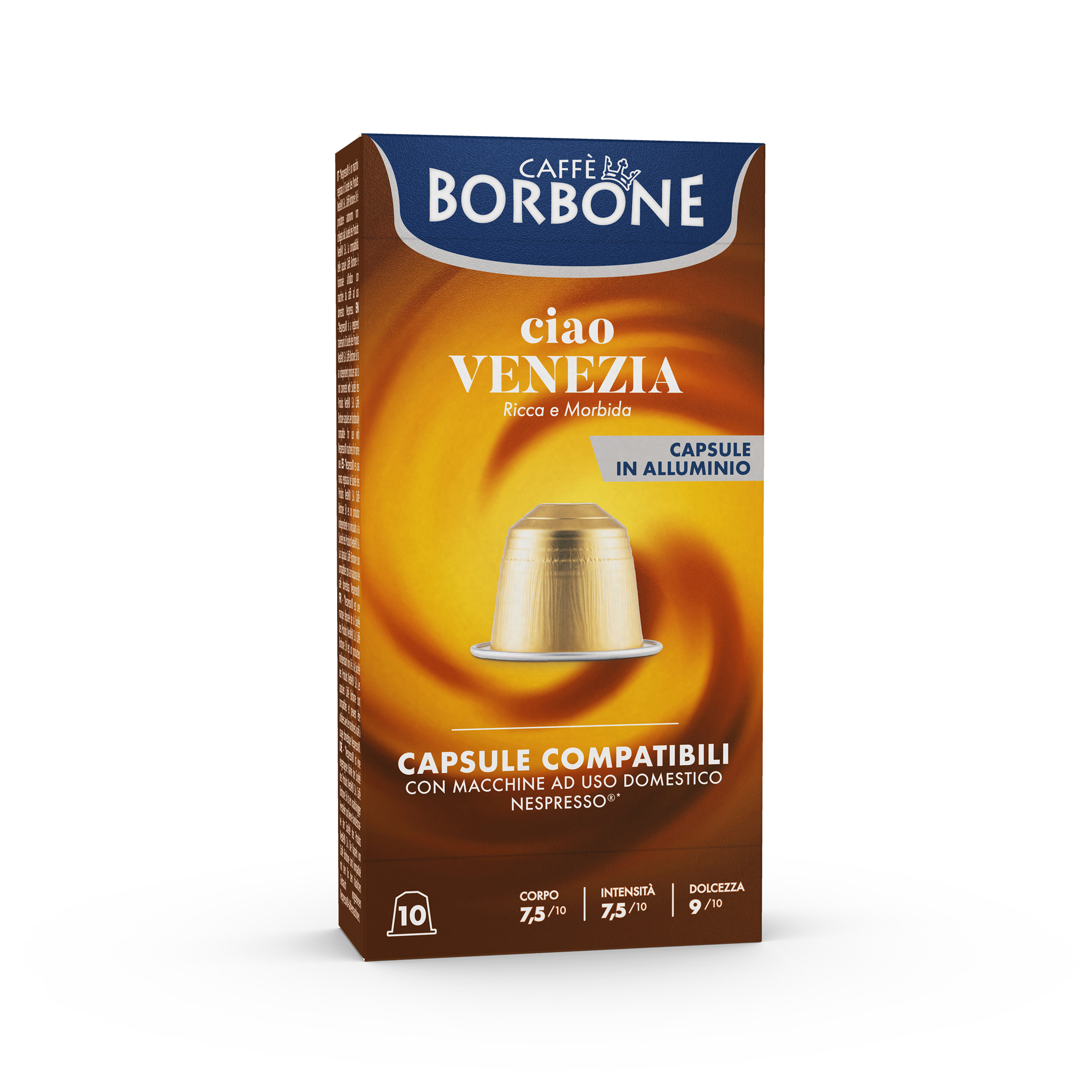 100 Capsule In Alluminio COMPATIBILI con macchine Nespresso®* Miscela CIAO VENEZIA - - 100